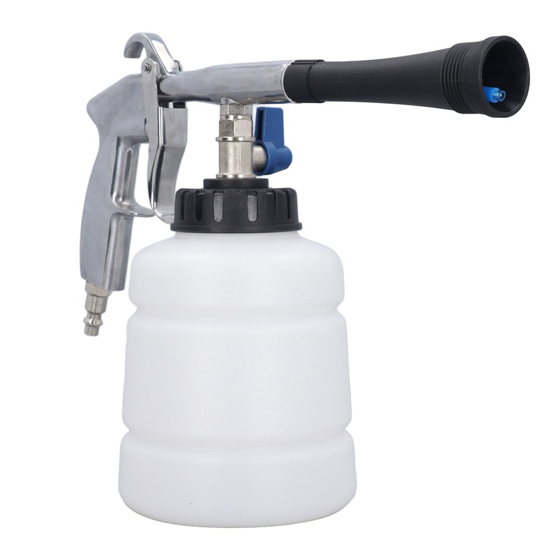 Car Cleaning Gun Compressed Air Blower with Brush Nozzle High