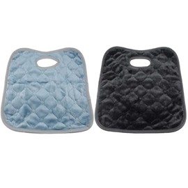 XWYDZ 2 Pack Baby Car Seat Protector, Potty Training Car Seat Protector, Car Seat Potty Training Protector - Waterproof Reusable Liners with Leak-Proof Backing for Babies & Toddlers (Grey/Black)