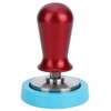 57.5mm Stainless Steel Coffee Tamper Flat Base Elastic Coffee Bean