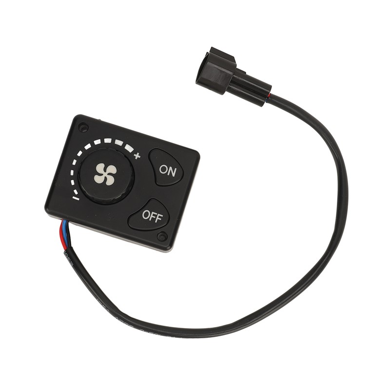 DC12V 24V Parking Heater Controller Knob Switch 3 Pins Port