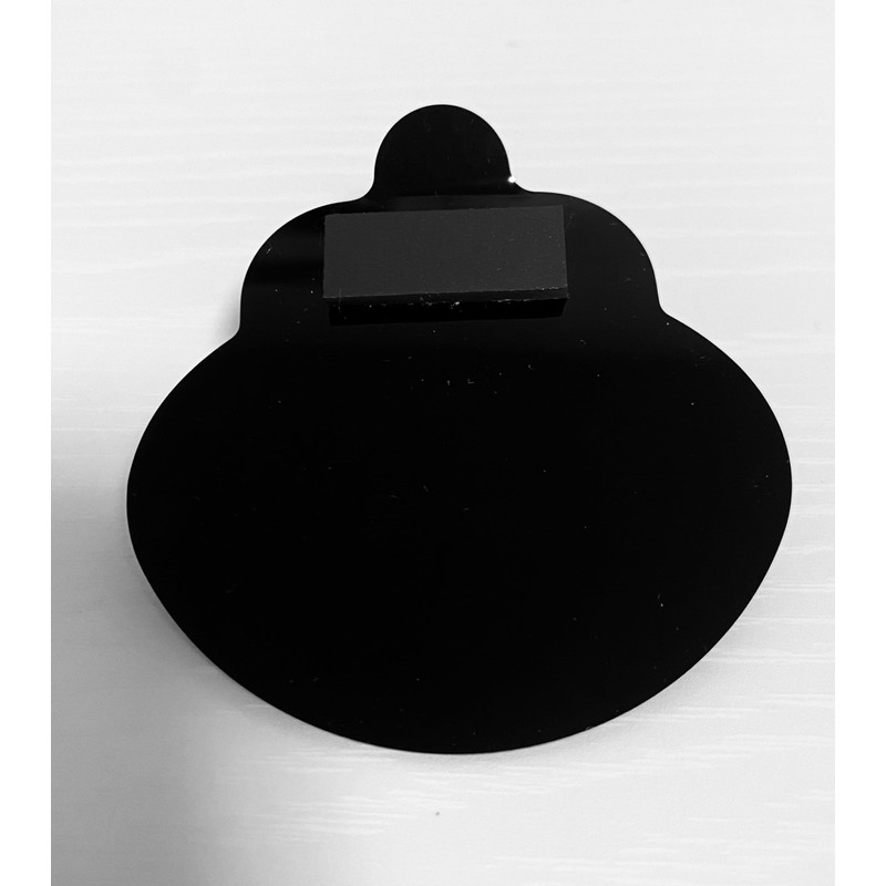 眼鏡視力検査用遮蔽板［眼鏡フレーム上部に載せるだけで簡単遮蔽出来る］