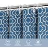 MitoVilla Blue Boho Shower Curtains for Modern Farmhouse Bathroom Decor,