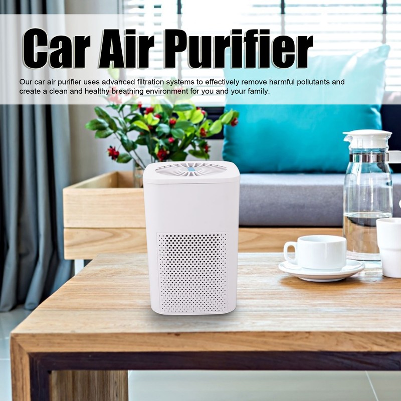 Solar Air Purifier Car Air Purifier Freshener Cleaner with 50W
