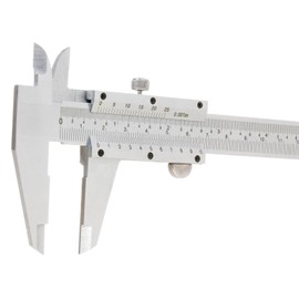 YoiYee Stainless Steel Vernier Caliper 150mm/6" - Precision Measuring Slide Ruler with Depth Gauge in Protective Case