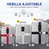 Correas de Equipaje TSA Aprobados Maleta Cinturón 4m Ajustables