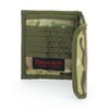 Zentauron EDC Cordura Wallet with Velcro Fastening, Note Compartment, Change