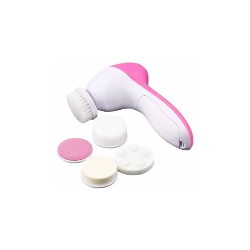 Cepillo Facial Limpieza 5en1 Exfoliante Rostro Belleza