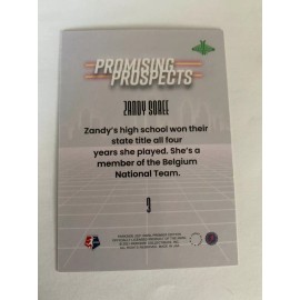 2021 Parkside NWSL - Promising Prospects RC - Red #3 Zandy Soree