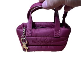 Rare Beauty by Selena Gomez LE Mini Makeup Keychain 5.1‚Äù Merlot Pouch New