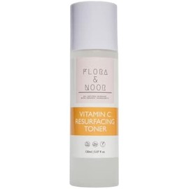 Flora & Noor Vitamin C Resurfacing Facial Toner Pore Minimizer and Anti-Aging with Hyaluronic and Glycolic Acid - (Vitamin C Resurfacing Facial Toner)