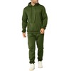 Men's Tracksuits 2 Piece Casual Long Sleeve Sweatsuits Athletic Hoodie