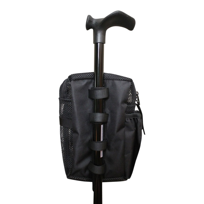 Cane Buddy - Secure Pouch, Accessory Bag for Cane, Walker,