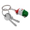 Leddy Living Bag Charm 500 3D with Key Ring, Italian