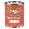 General Finishes Water Based Milk Paint, 1 Quart, Linen