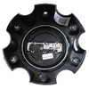 Ultra Motorsports 6 Lug Gloss Black Wheel Center Cap (Qty