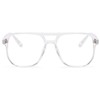YAMEIZE Blue Light Filter Glasses for Women and Men Square