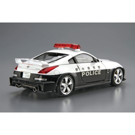 Aoshima Bunka Kyozai 1/24 The Patrol Car Series No. 2 Nissan Z33 Fairlady Z Version Nismo Patrol Car 2007 Plastic Model