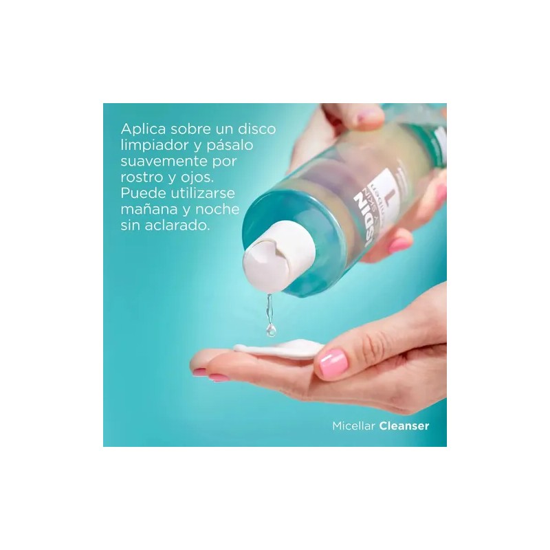 Limpiador Desmaquillante Facial Micellar Cleanser Acniben 400Ml Isdin