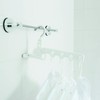 Aisen Comfortable Shirt Hanger 5-Hook Grey LK435 15cm×3cm×27cm