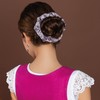 Alpenflüstern ADV120 Hair Scrunchie Deer Hair Accessory for Dirndl (Grey,