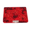 Wooden Silk Cloth Cover Reed Case Holder Storage Box for
