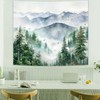 Avinyl - Tapiz de bosque de montaña para recámara, 150