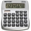 Victor 11003A 1100-3A Compact Desktop Calculator, 10-Digit LCD
