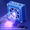 Solder Smoke Absorber Fan 10000RPM Multifunctional Soldering Cooling Fan with