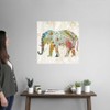 CANVAS ON DEMAND Boho Paisley Elephant II Wall Decal, Elephant