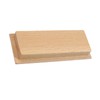 T Tulead 6 Pcs Embedded Design Wood Recessed Drawer Pulls,