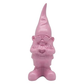 Lesser & Pavey Gnomes Behaving Badly Pink 20cm Figurines Statues For Home Decor | Ideal Ornaments Friendship Gifts For Women & Men | Lovely Table Centerpiece & Living Room Accessories