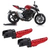 Motorcycle Front Footrests Aluminium Alloy Anti Slip Replacement for MV