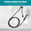 Paddle Leash, 2pcs Safety Rubber Oar Rope Hook Paddle Board