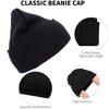 29 IYEBRAO 2-Pack Men's Standard Daily Beanie Hat Classic Cuffed