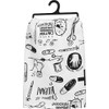 Primitives by Kathy LOL Dish Towel, 28"x 28", Nursing is
