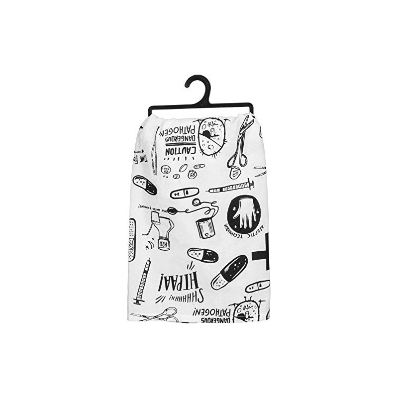 Primitives by Kathy LOL Dish Towel, 28"x 28", Nursing is