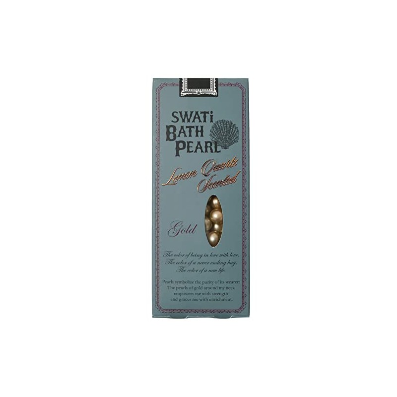 SWATi BATH PEARL (S) Swathy Bath Pearl Gold 10g Lemon