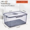 Bread Box Bread Boxes with Lid for Kitchen Counter, Airtight