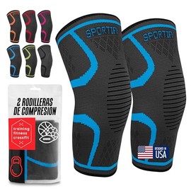 SPORTIFY - 2 Rodilleras de Compresión Ortopedicas para Dolor de Rodillas                                                                              