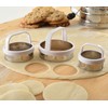 Norpro Biscuit/Cookie Cutters, Set of 3, As Shown