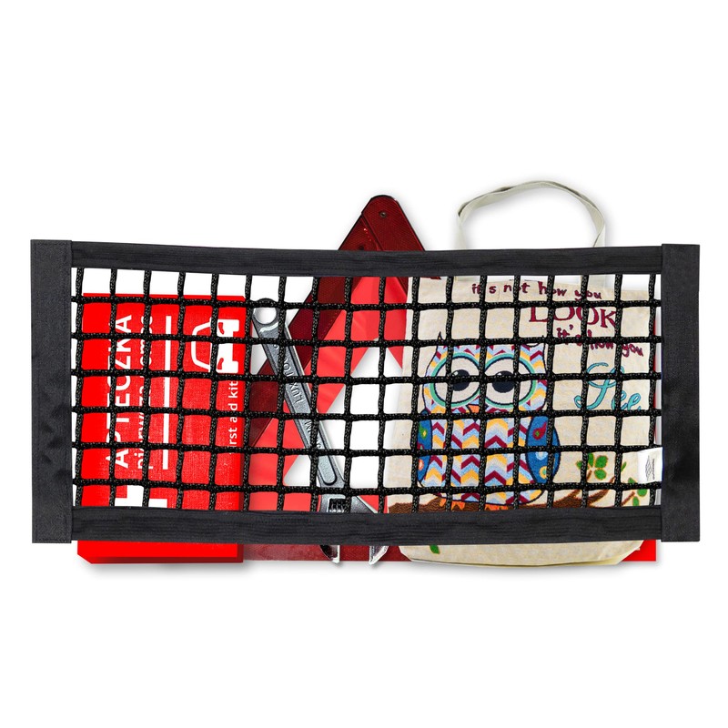 TrunkExpert, Universal Car Boot Mesh Bag with Velcro 20cm x