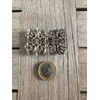 Attractive, antique silver, medium-sized traditional costume, dirndl, apron clasp, 50