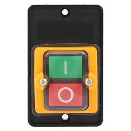 Push Button Switch, Machine Switch, Safety Switch, Button AC 220 V/380 V, 10 A, Embedded, Waterproof and Dustproof On/Off Button, Zero Voltage Switch in Mechanical
