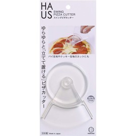 Kokubo KK-418 Pizza Cutter HAUS Swing Pizza Cutter 3.5 x 0.8 x 4.4 inches (9 x 2 x 11.2 cm)
