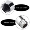 8 Inch Stainless Steel Shower Head Extension Tube Handheld Shower