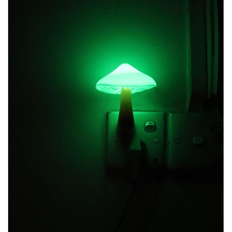 AUSAYE Sensor LED Night Light Plug in Lamp Mushroom Night