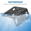 Rack Mount Kit, Adjustable 13-35 mm Rack Bracket, Switch Holder,