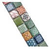 Mosaic Borde Multicoloured Retro Look Ceramic Matt Square Wall Floor