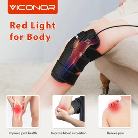 Viconor Red Light Therapy for Knee Infrared Light 660nm 850nm Knee Brace Heating Pad for Elbow Joint