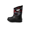 Bogs Neo-Classic Snow Boot, Black Multi, 3 US Unisex Big